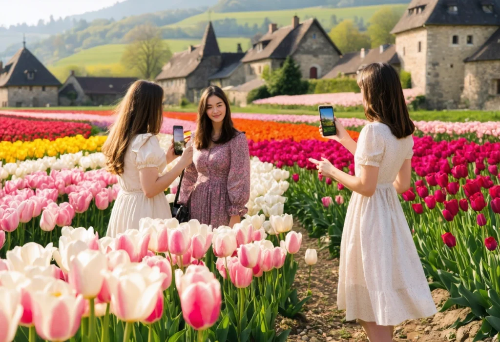 floraisons en Europe